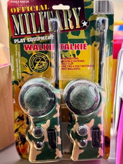 Official Military Toy Walkie Talkie Set