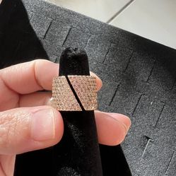 New Diamonds Bar Ring Size 6 & 8 Available 