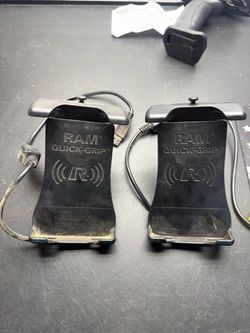 RAM mounts phone holder and charger