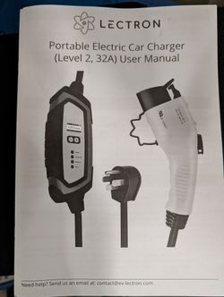 Lectron 32A Level 2 Charging Cable