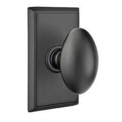 Emtek Assa Abloy Passage Rectangular Rosette Egg Knob