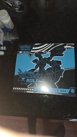 Pokemon scarlet violet black bolt elite trainer box