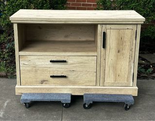 Old farm style entertainment center