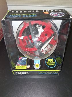 Sharper Image Space Challenge Maze Globe