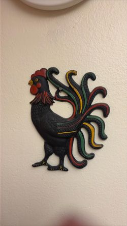 Cast Iron Rooster