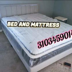 Queen Size Mattress And Bed