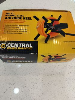 Pneumatic air hose reel