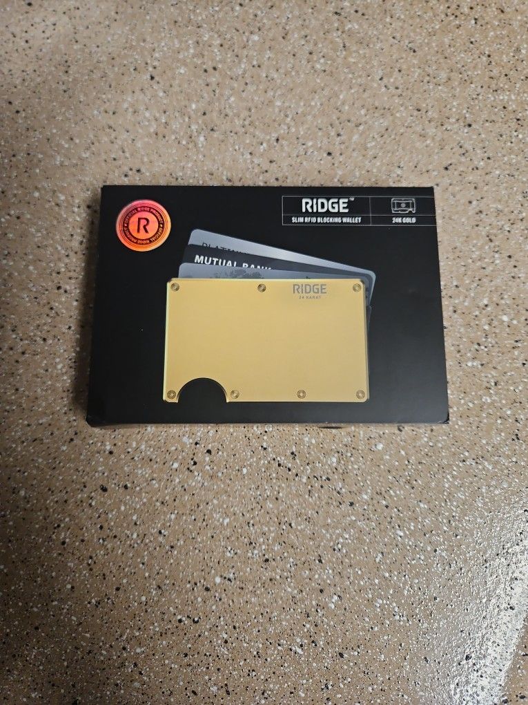 Ridge wallet