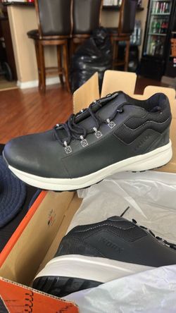 Red wing  worx steel toe shoes