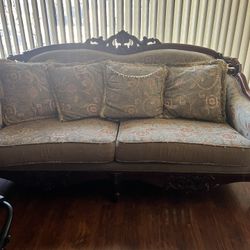 Antique Victorien Sofá 