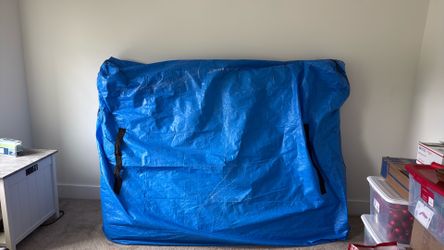 Standard Queen Mattress and Mattress Protection Cover