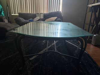 Glass table