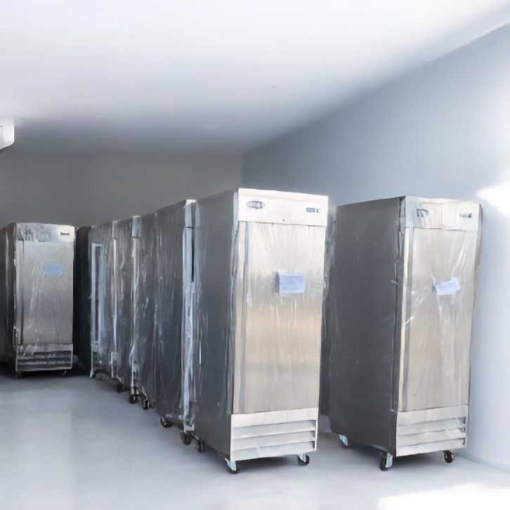 NIB Restaurant Reach-In Commercial Refrigerator Cooler Stainless Steel 