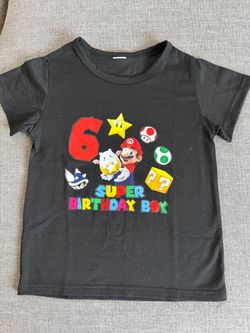 Mario Birthday T-Shirt