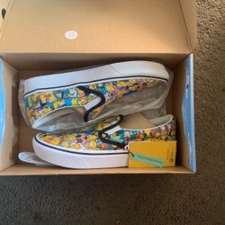 Vans Comfy Cush Slip On The Simpson Springfield 