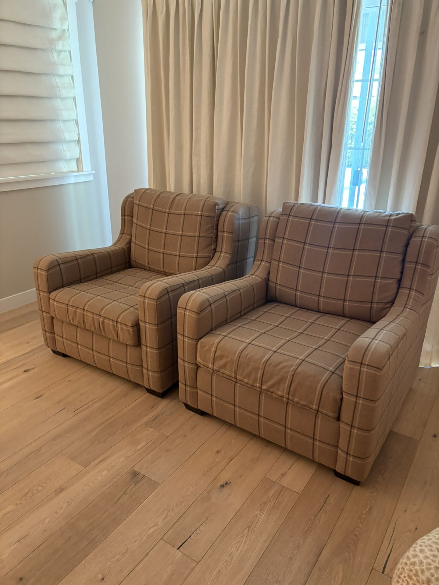 Custom  Upholstered Armchairs 