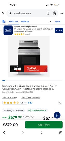 Samsung Stove