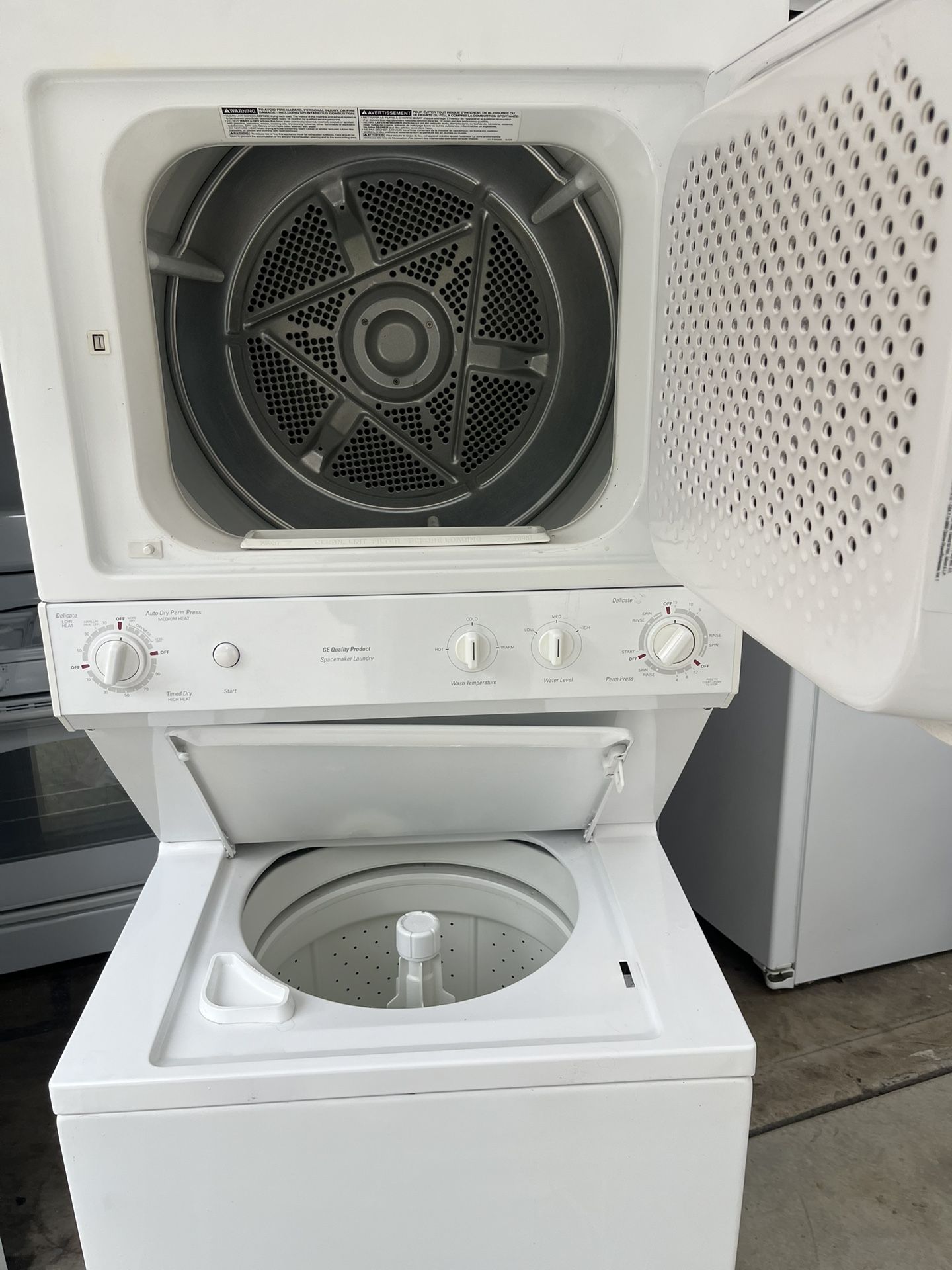 Stack Washer And Dryer