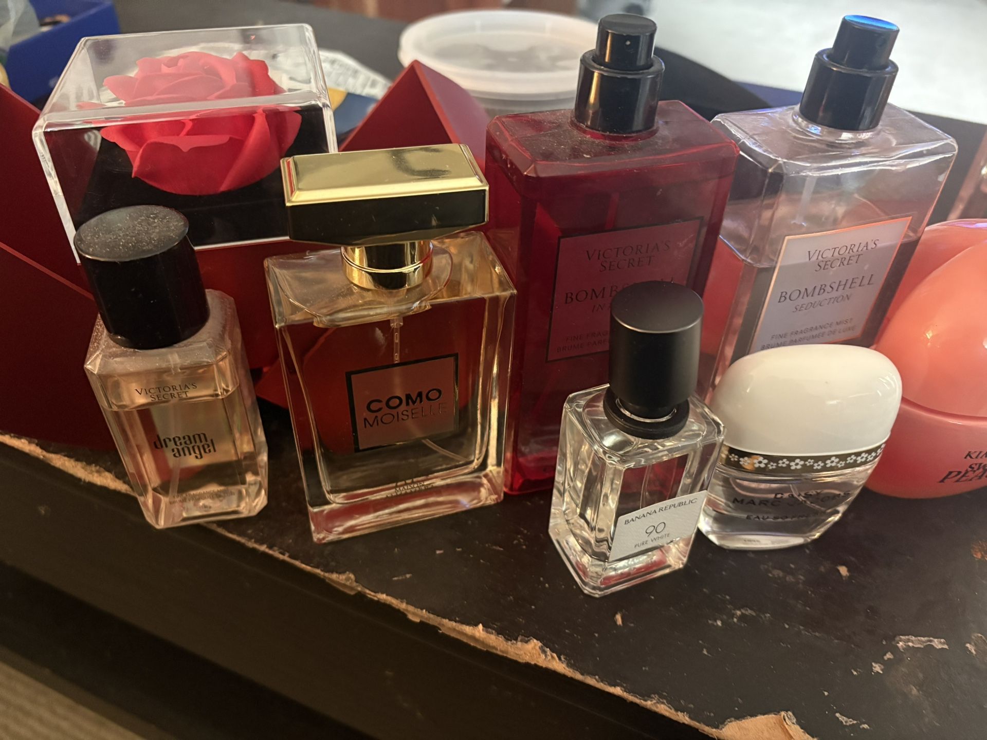 Hugh Lot Of Perfumes Body Spays And Sample Perfumes
