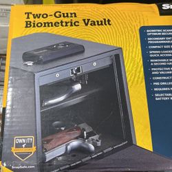 SnapSafe Two Gun Biometric Gun Vault 