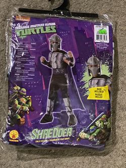 TMNT Shredder Child Costume Large