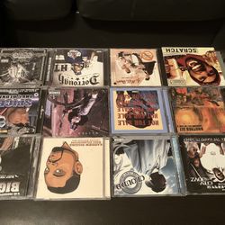 Lot Of Used Hip Hop CDs