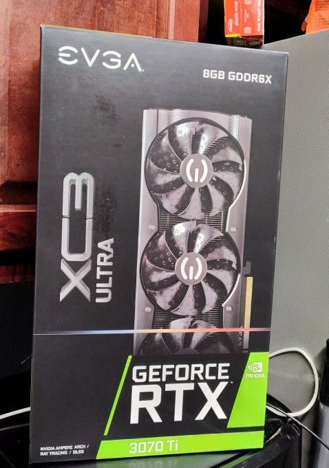 POWERFUL GAMING EVGA RTX 3070 TI NVIDIA GRAPHICS CARD