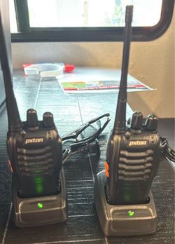 pxton Walkie Talkies with Charging Bases