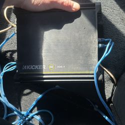 Kicker 12s sub and amp