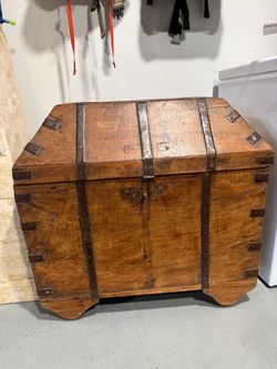 wooden chest
