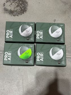 NEW 4 Dozen Vice PRO AIR Golf Balls 48 White Neon Drip
