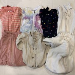 7 misc newborn onesie bundle