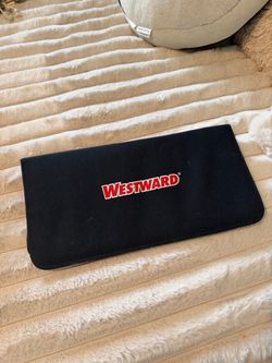Westward Black Canvas Tool Roll Pouch
