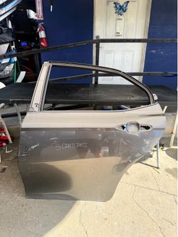 Toyota Camry 2018-2023 left driver side rear door Oem