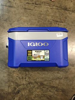 Igloo Latitude 50qt Cooler(Majestic Blue)