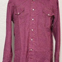 Vintage Western Shirt Original 60s 70s Mens Cowboy Rodeo Wear MENS XL RARE 🇺🇸