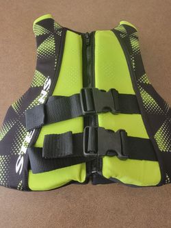 Salus Life Jacket Neon Yellow and Black