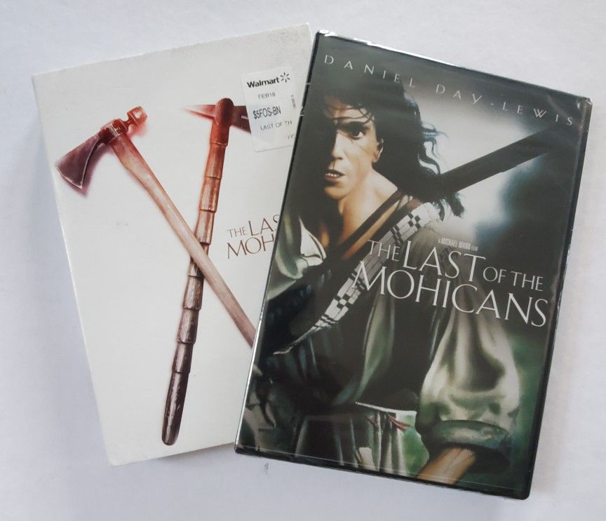 The Last of the Mohicans DVD 1992 W/ Slip Cover Brand New