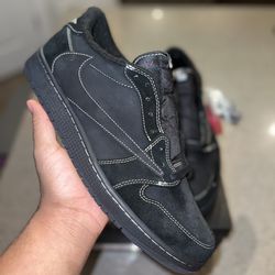 Jordan 1 Low (TS Black Phantom)