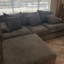 Couch, Sofa & Ottoman 