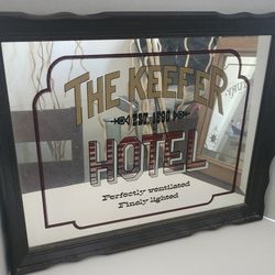 THE KEEFER HOTEL MIRROR FRAME 