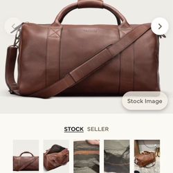 Brand New Tecovas, Leather Duffel Bag Weekender Overnight Bag, 695 Retail