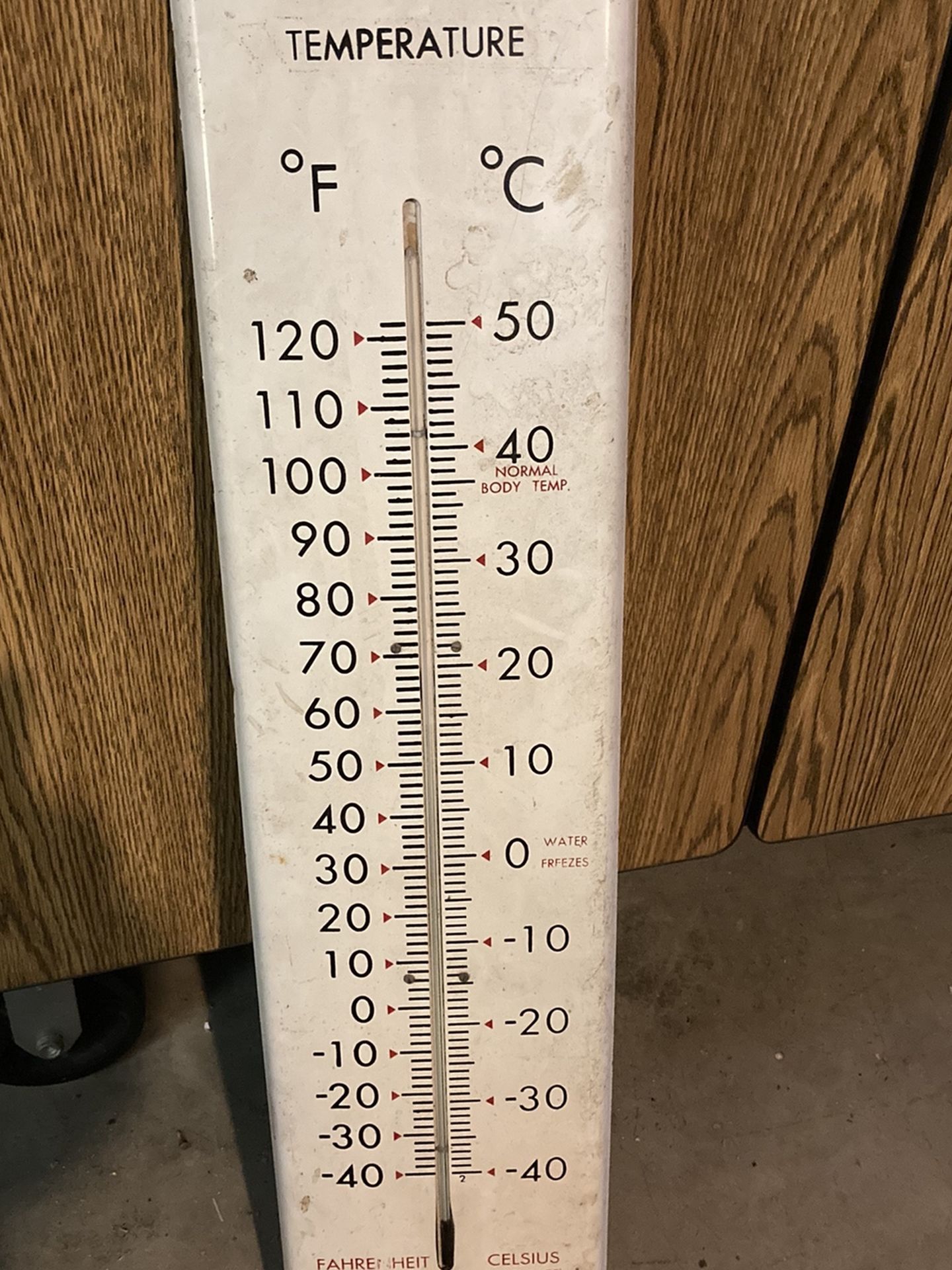 Vintage Outdoor Thermometer