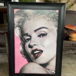 Marilyn Monroe Canvas Frame