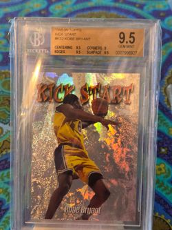 1998 Topps SP Kick Start graded B GS 9.5