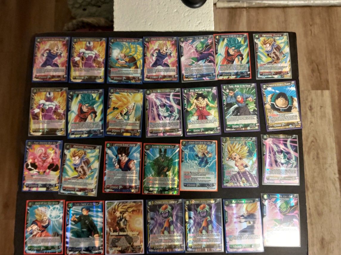 Dragon Ball Z Cards All In Great Condition Look At All Pictures