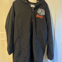 Mens XL Dues Ex Machina Bleach Wind Breaker 