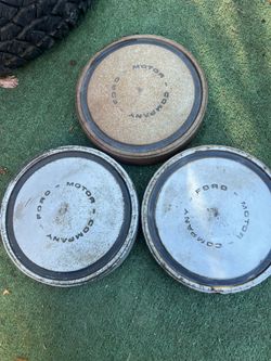 Ford Rally Wheel Caps 