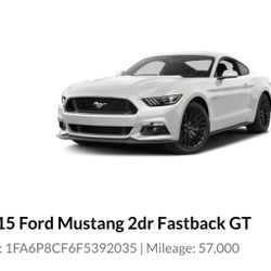 2015 Ford Mustang