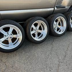 Intro Colt 17x11 Billet Wheels for Chevy 5x5 With 315/35/17 Toyo Tires